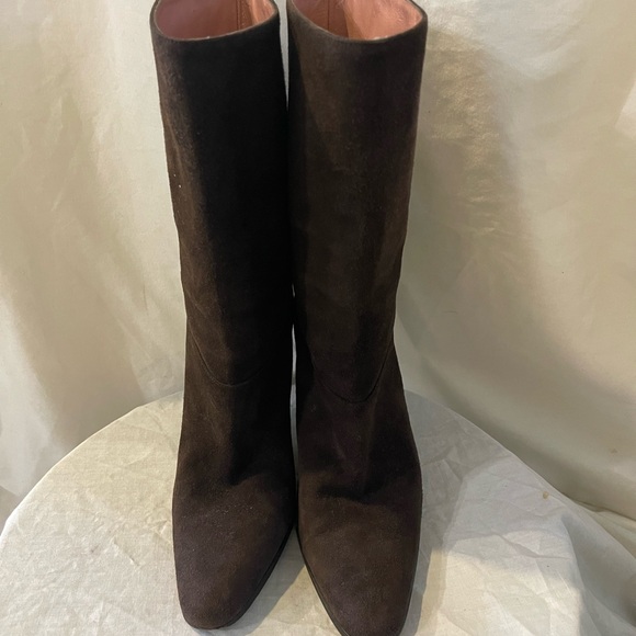 Gucci Suede Mud Calf Boots - Picture 2 of 9